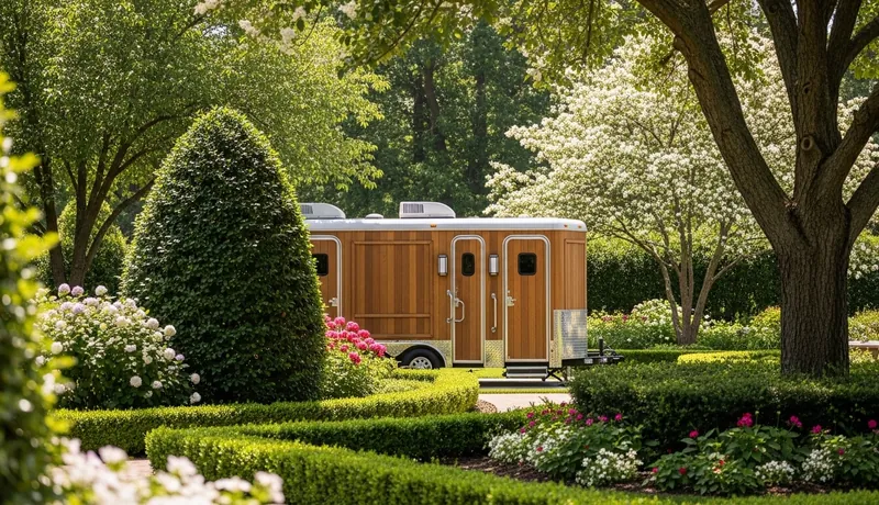 Elegant wedding setting in Texas
